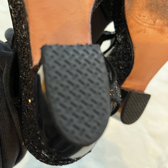 Miu miu sparkle wedge sandals 38 ( can fit up to 8.5 ) - Picture 12 of 12